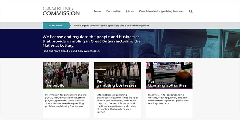 United kingdom gambling commission official