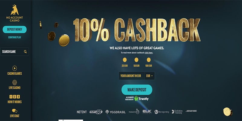 No Account Casino