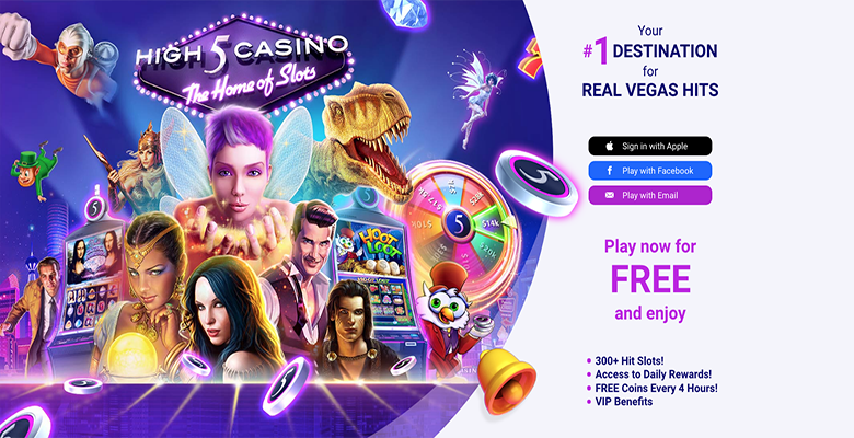 high five free casino games